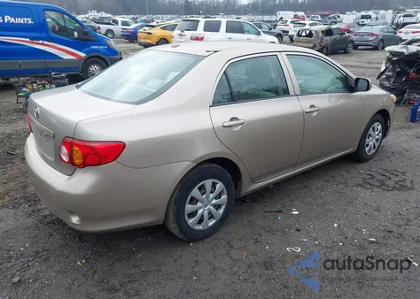 2009 Toyota Corolla Le из США, поврежденный, VIN 2T1BU40E59C021512